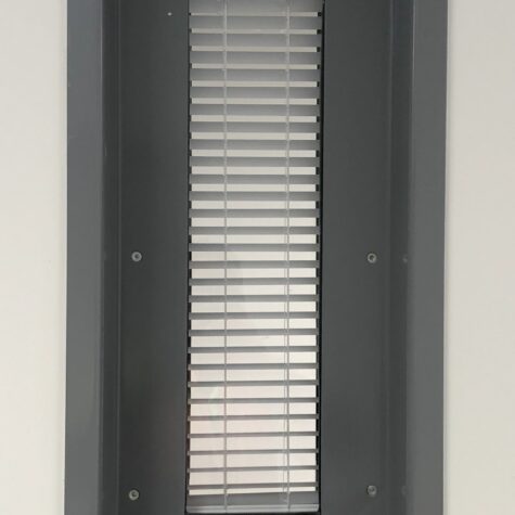 DOUBLE GLAZED INTERVIEW ROOM WINDOW WITH PRIVACY BLIND